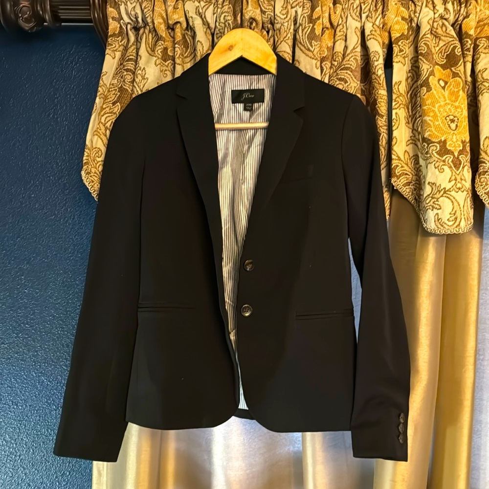 J. Crew black blazer